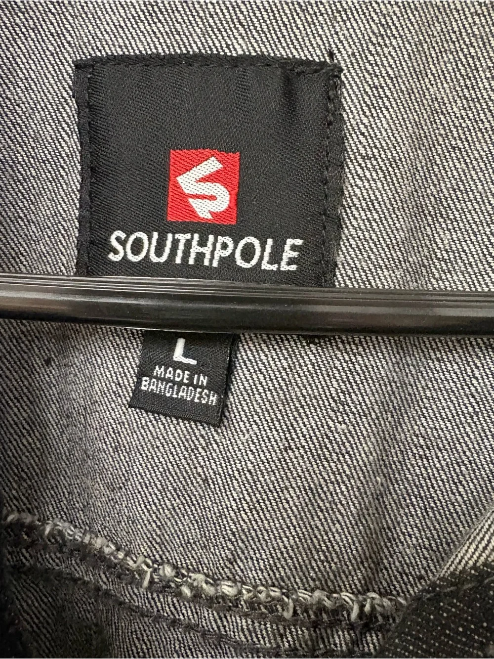 South Pole lightweight button